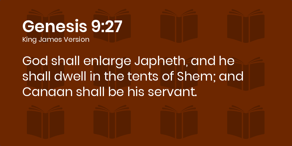 Gênesis 9:27 - Bíblia
